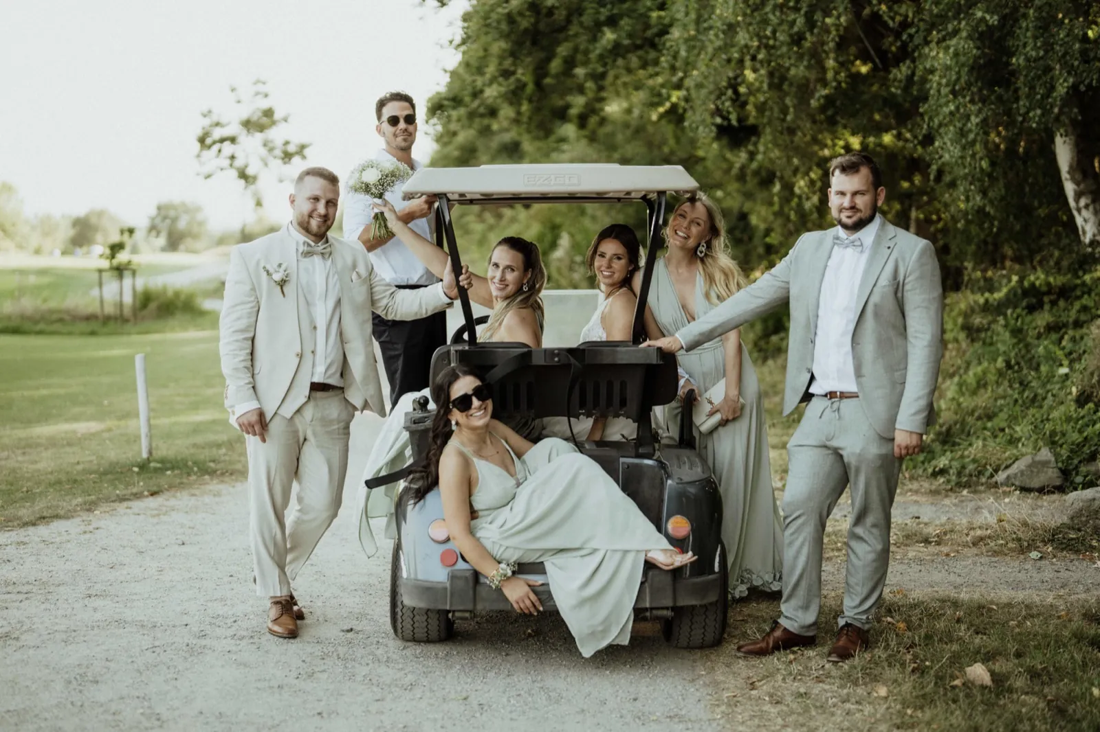 Anna & Moritz – Paarportrait Golfpark am Löwenhof, Friedberg