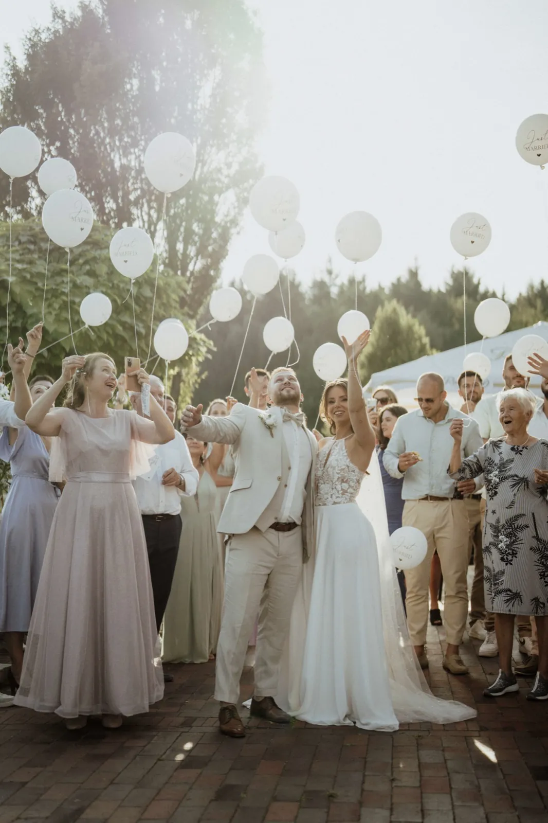 Anna & Moritz – Empfang Golfpark am Löwenhof, Friedberg