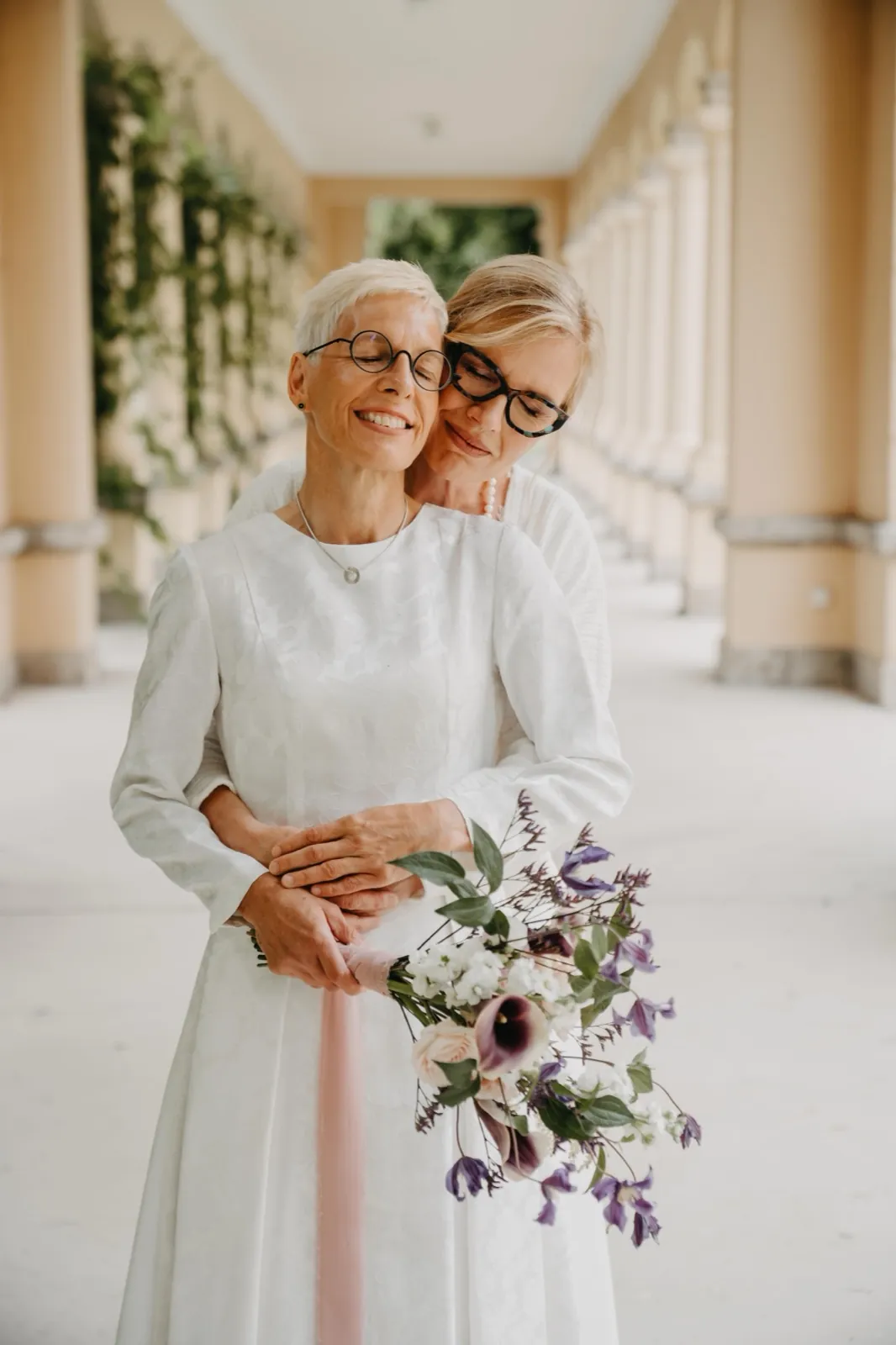 Barbara & Gabi – Brautstrauß Wildbad Rothenburg