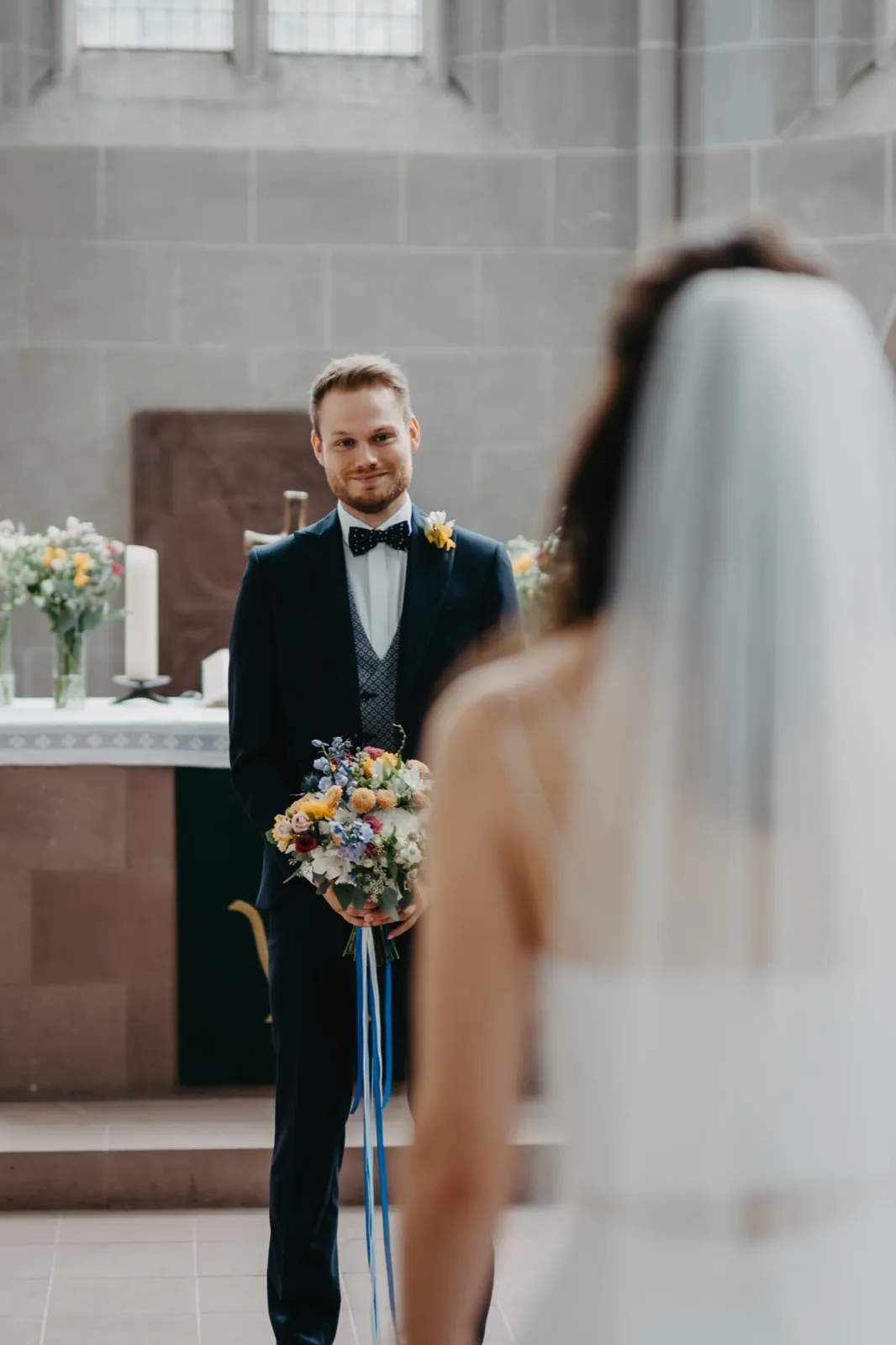 Isa & Nico – Brautpaar Marienkirche, Höxter