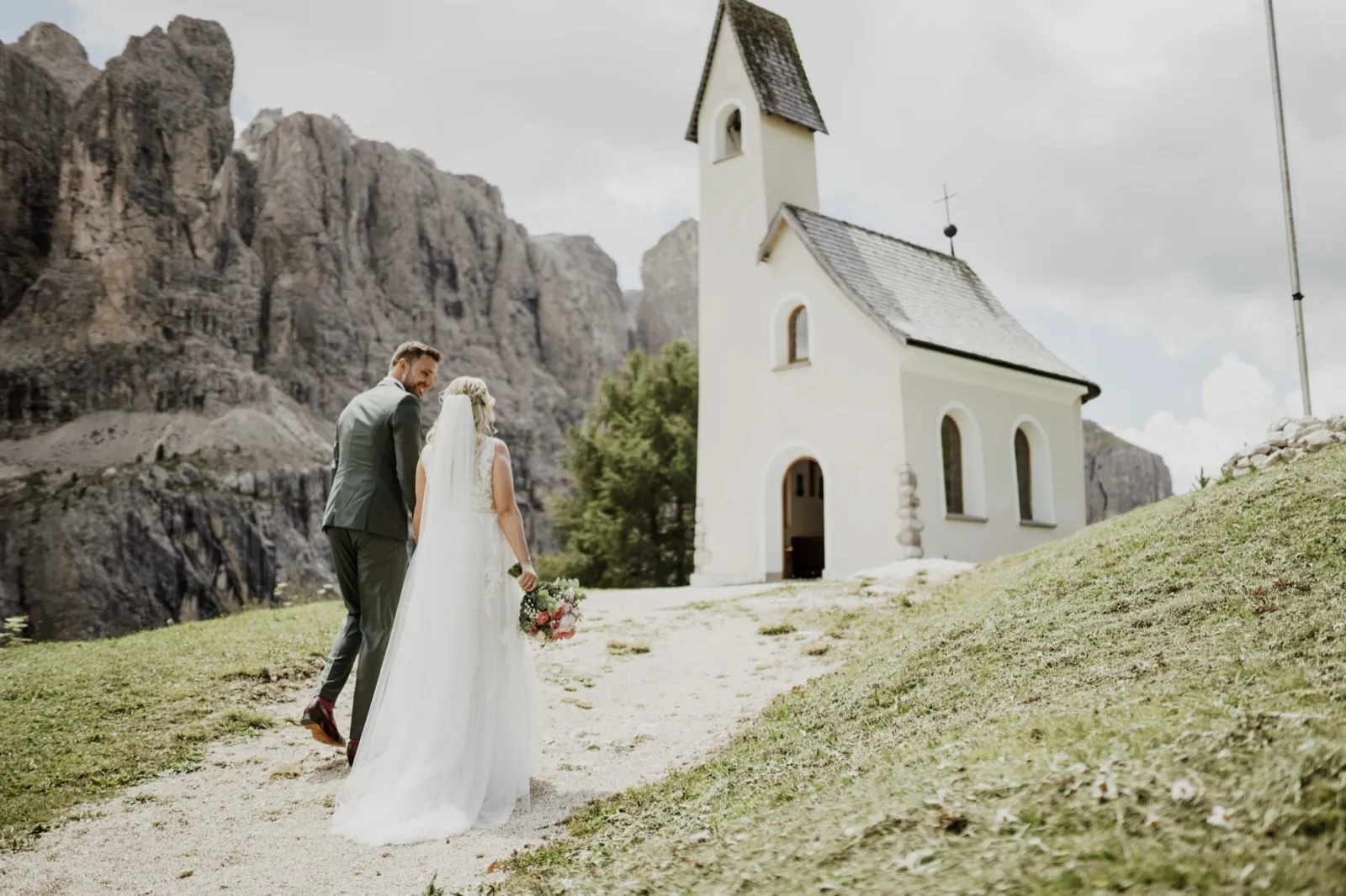 Katrin & Markus – Zeremonie Kolfuschg, Dolomiten