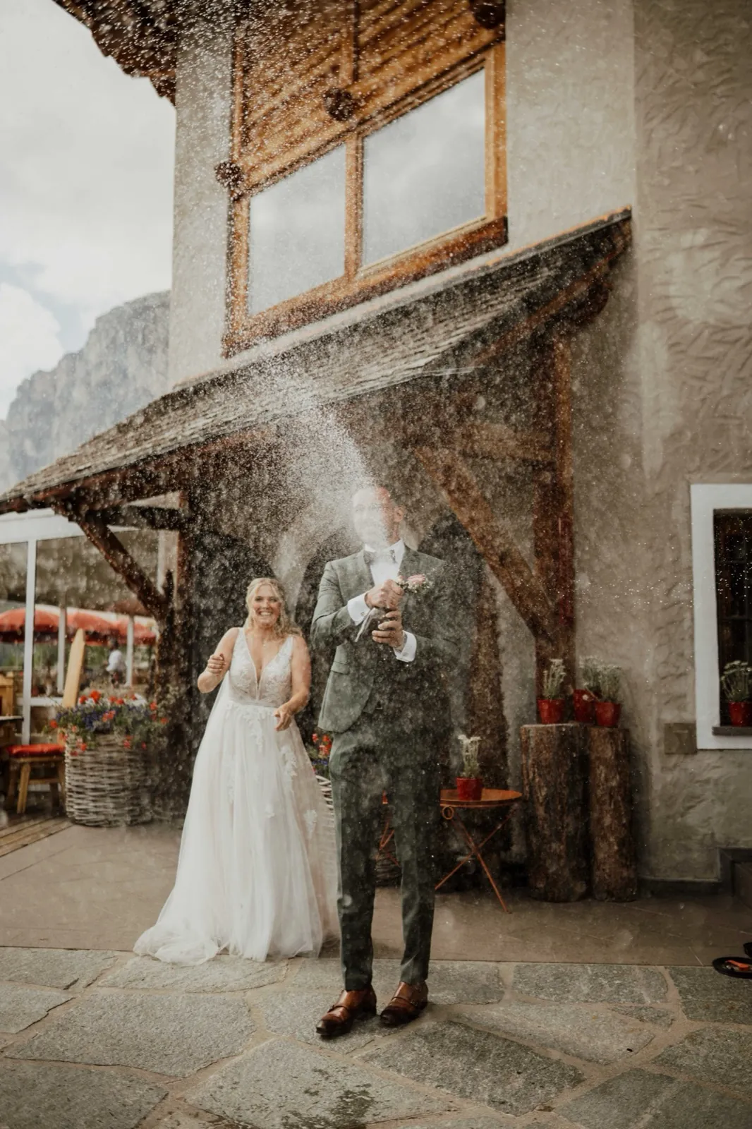 Katrin & Markus – Sonnenuntergang Kolfuschg, Dolomiten