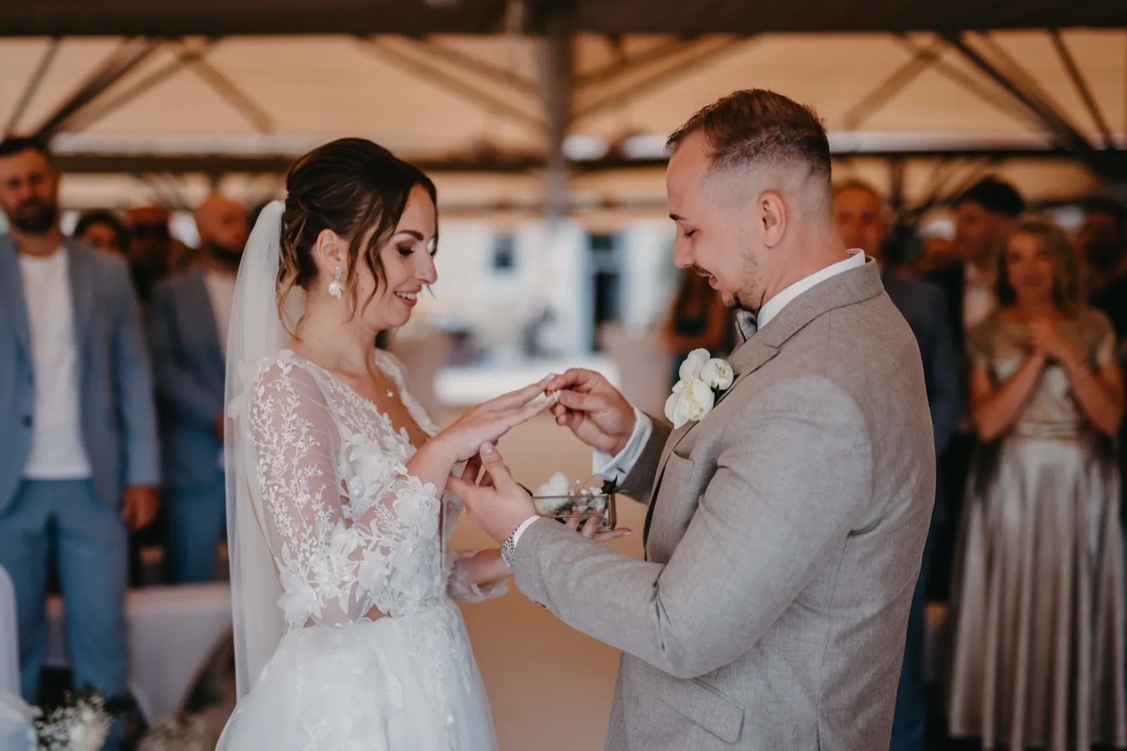 Kristina & Pascal – Brautpaar Gut Wöllried, Rottendorf