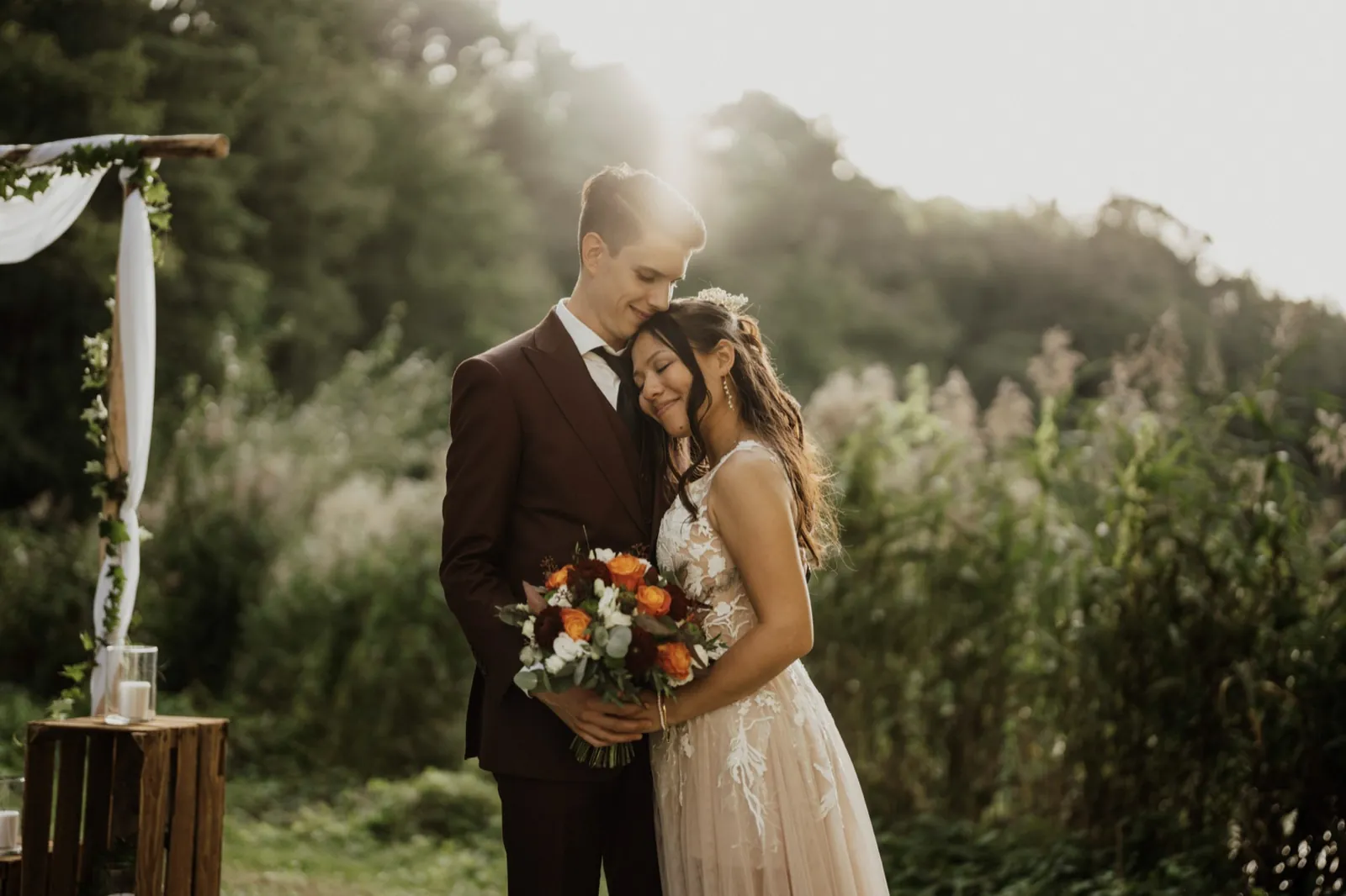Marie & Thomas – Brautstrauß Retz, Zellingen
