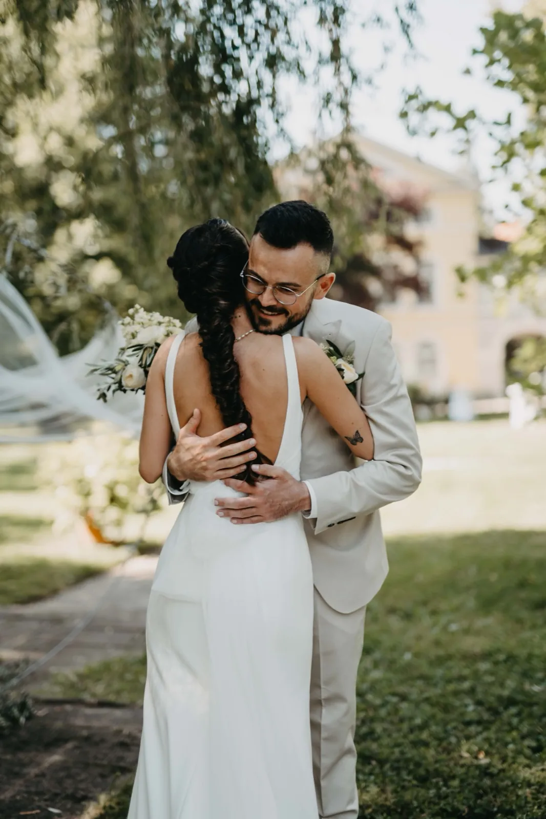 Michelle & Felix – Brautpaar Schloss Uettingen / Würzburger Ruderverein