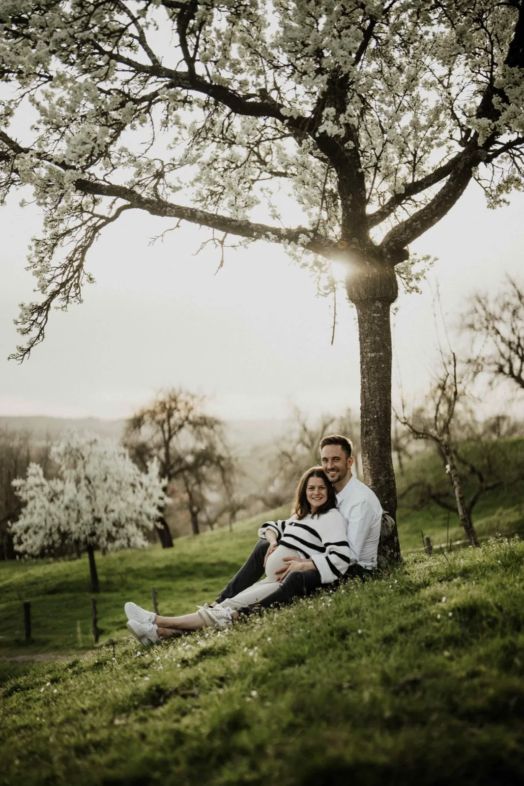 Michi & Lukas Babybauch – Ganzkörper Schloss ob Ellwangen