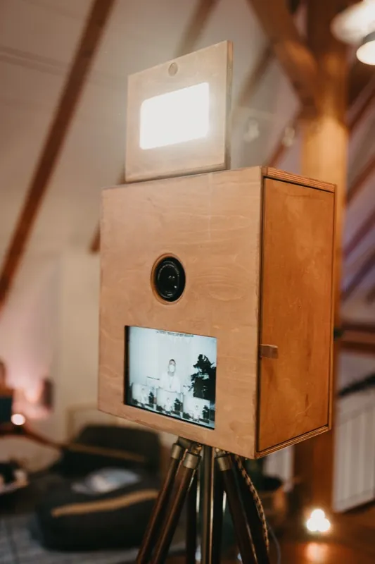 Klassische Fotobox